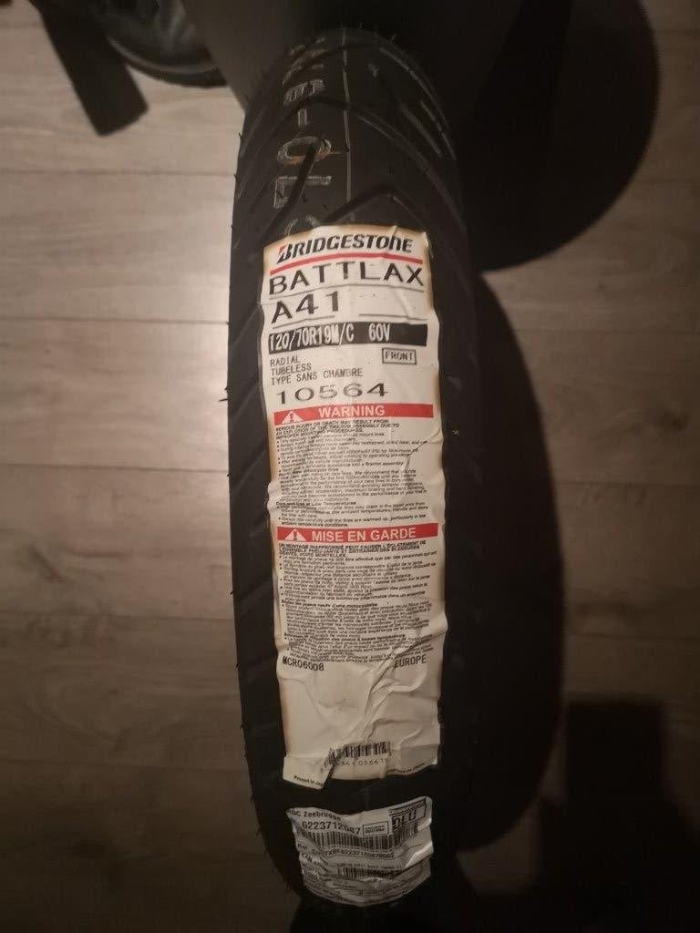 Bridgestone Battlax Adventure 120/70/19, Motos, Enlèvement, Neuf