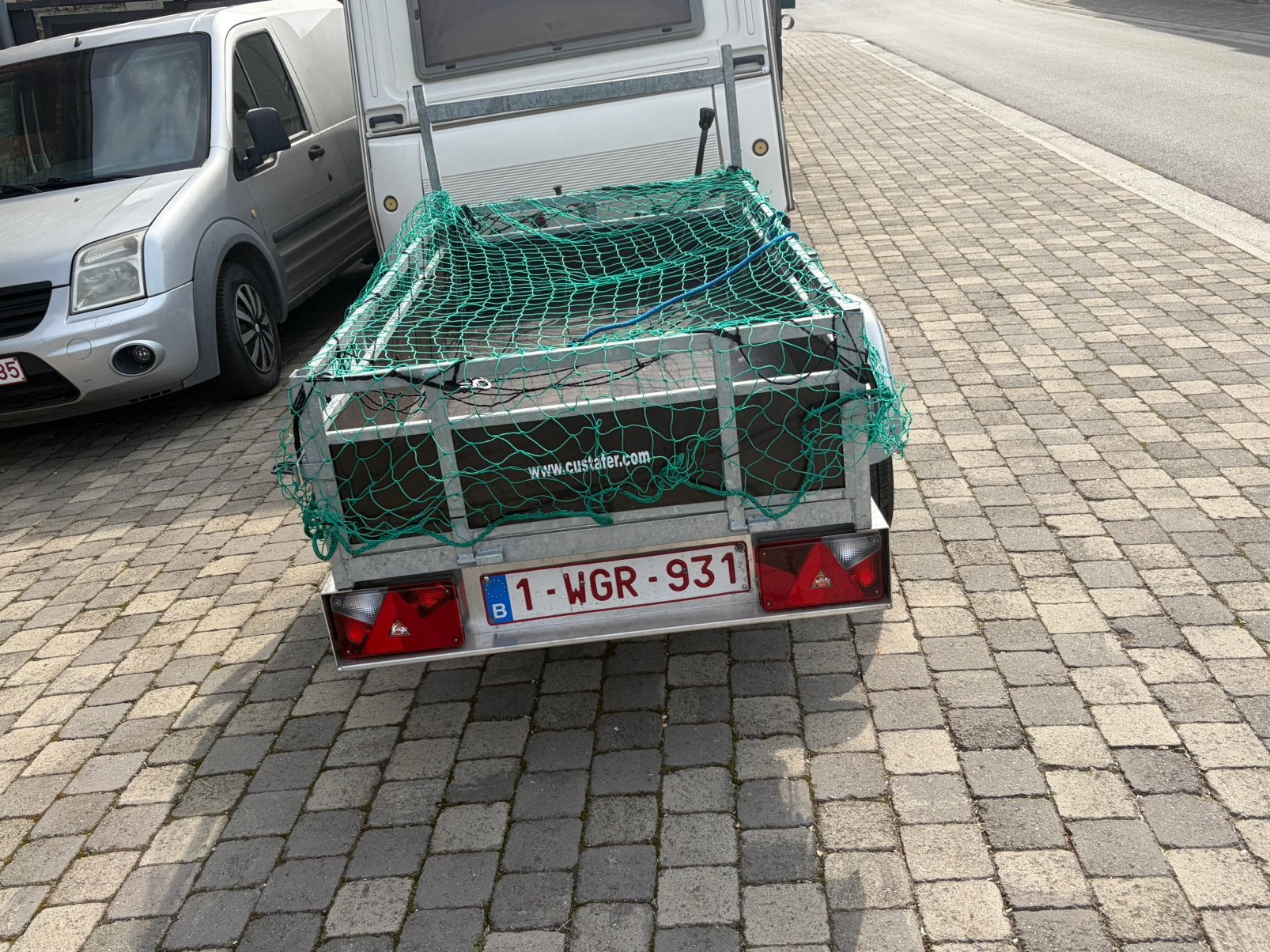 Aanhangwagen van 2 m bij 1 m, in nieuwstaat, Ophalen of Verzenden, Nieuw