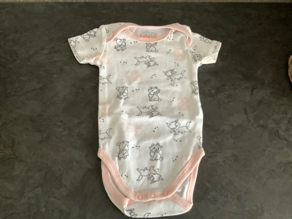 Body pour bébé Disney the Aristocats Marie (Taille 62), Enfants & Bébés, Vêtements de bébé | Taille 62, Enlèvement ou Envoi, Disney Baby