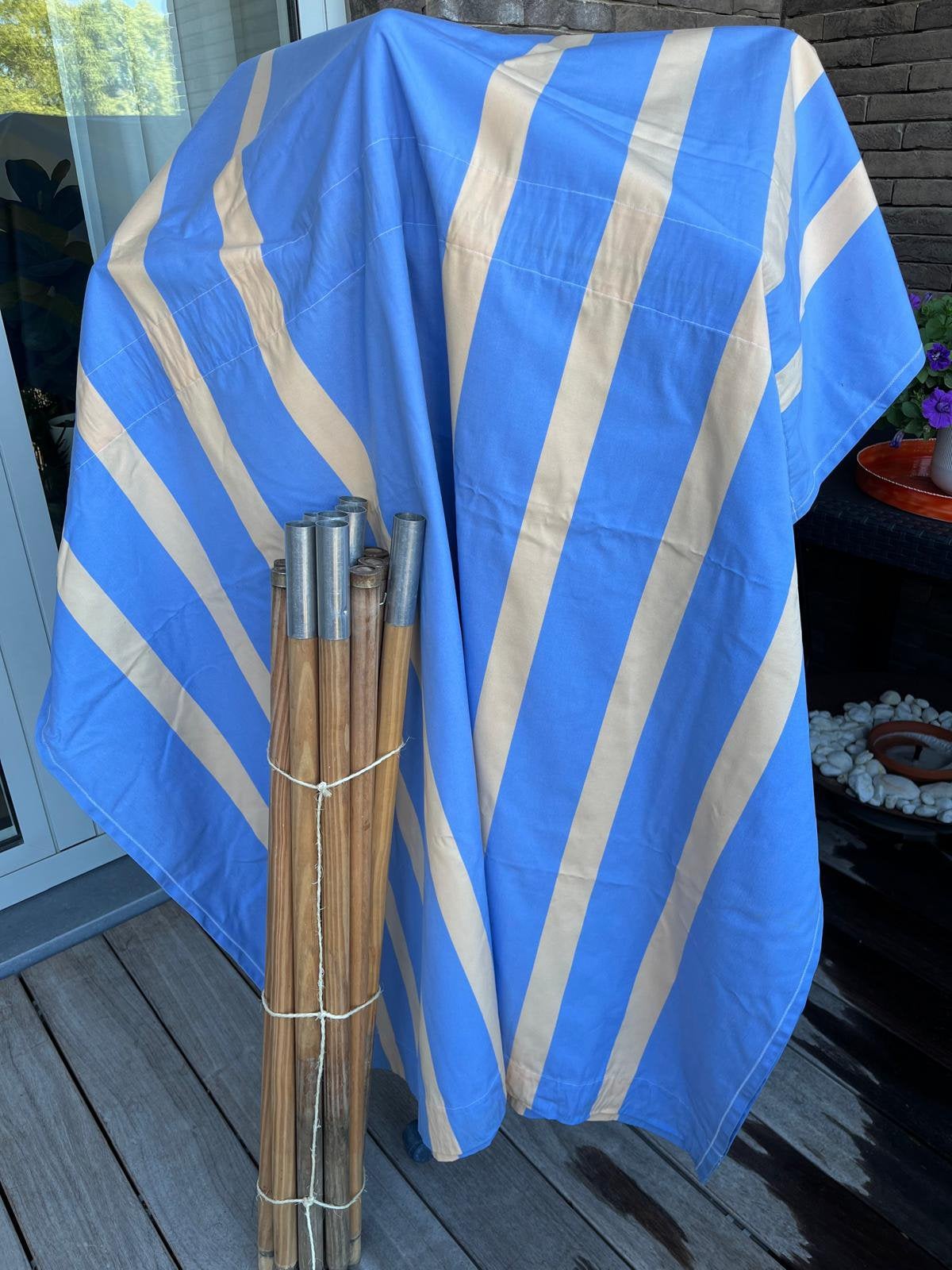 Windscherm/ 6 meter, Caravans en Kamperen, Ophalen, Gebruikt