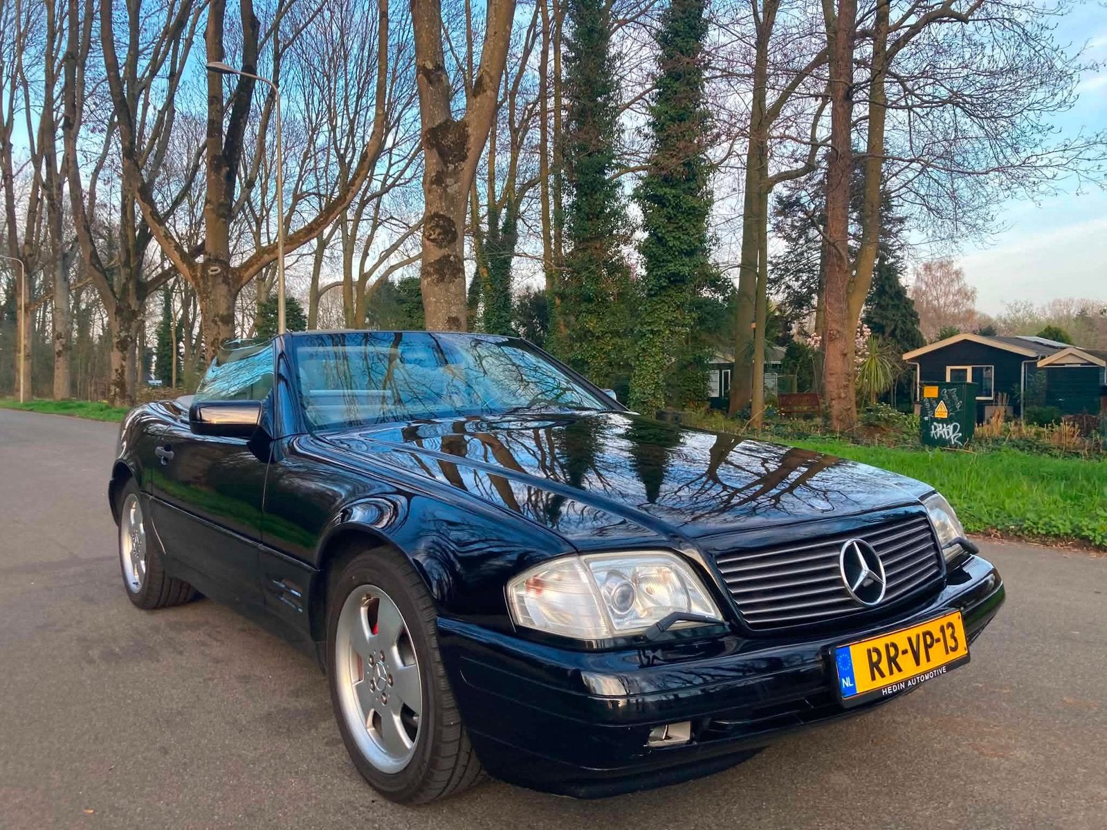 Mercedes-Benz SL 3.2 Sl320 Roadster AUT 1997 Zwart, Achat, Carnet d'entretien, Automatique, Particulier