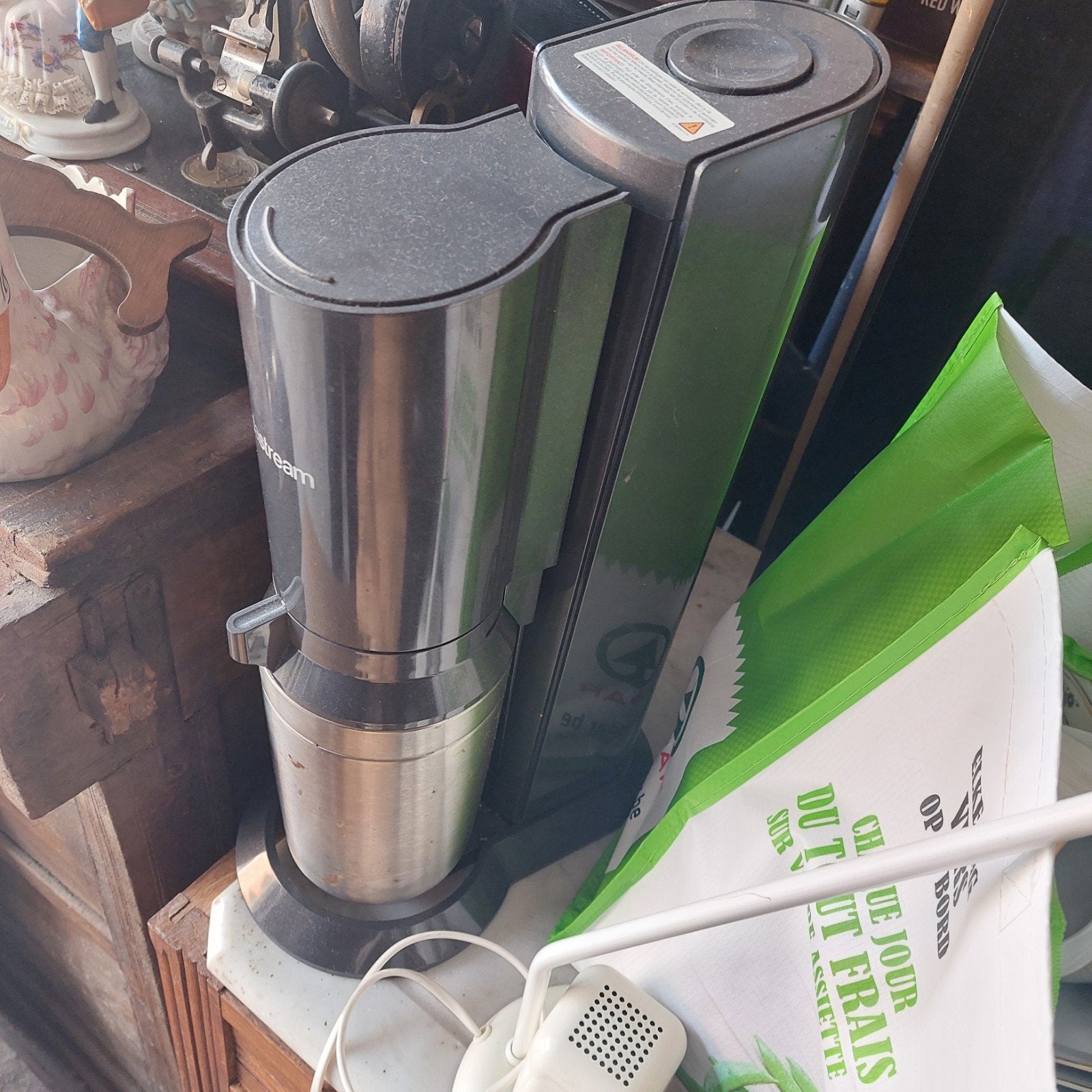 sodastream, Enlèvement