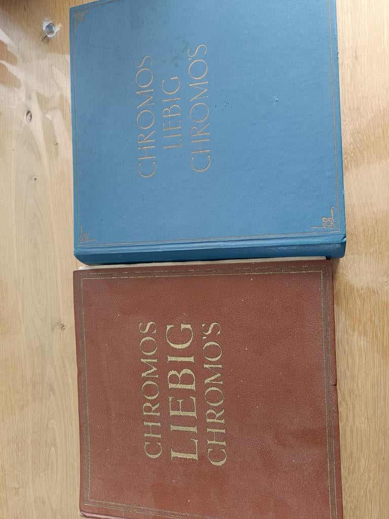 Liebig chromos 2 boeken, Ophalen