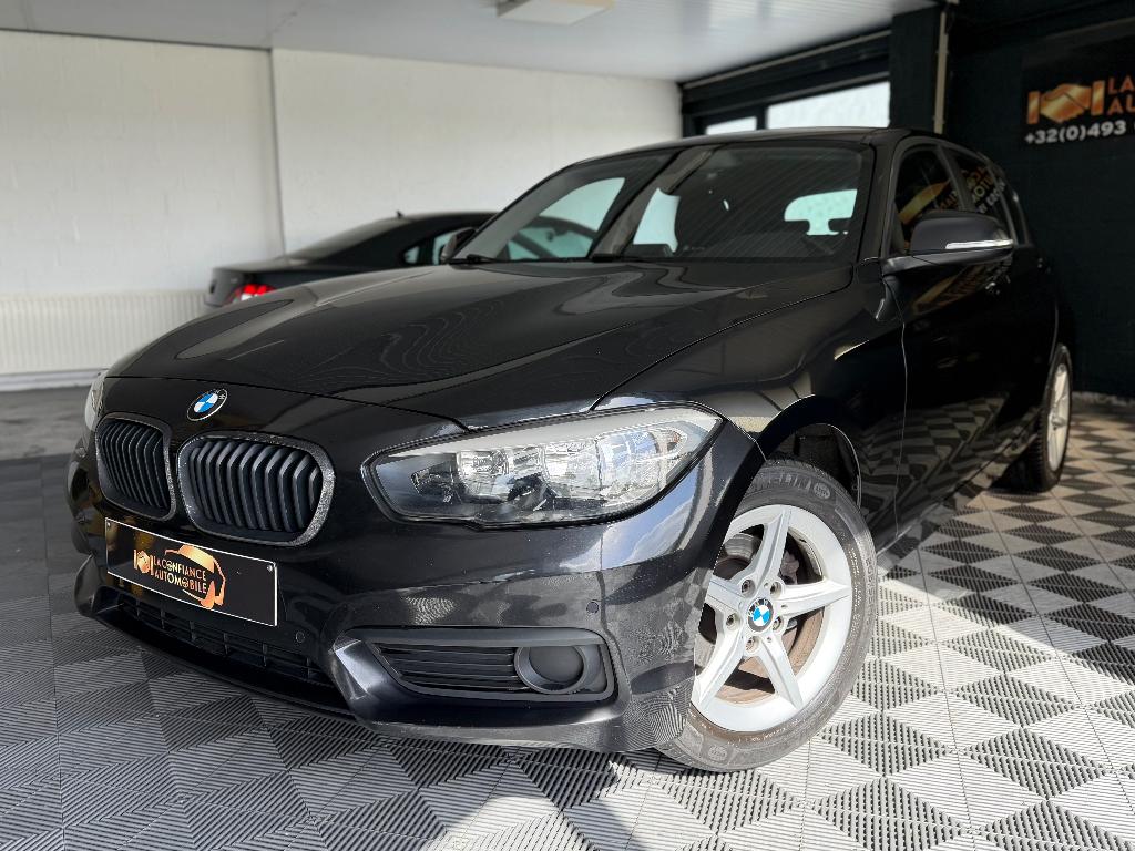 BMW 116d 1e eigenaarsgarantie 12 maanden, Auto's, Zwart, Particulier, 3 cilinders, 85 kW