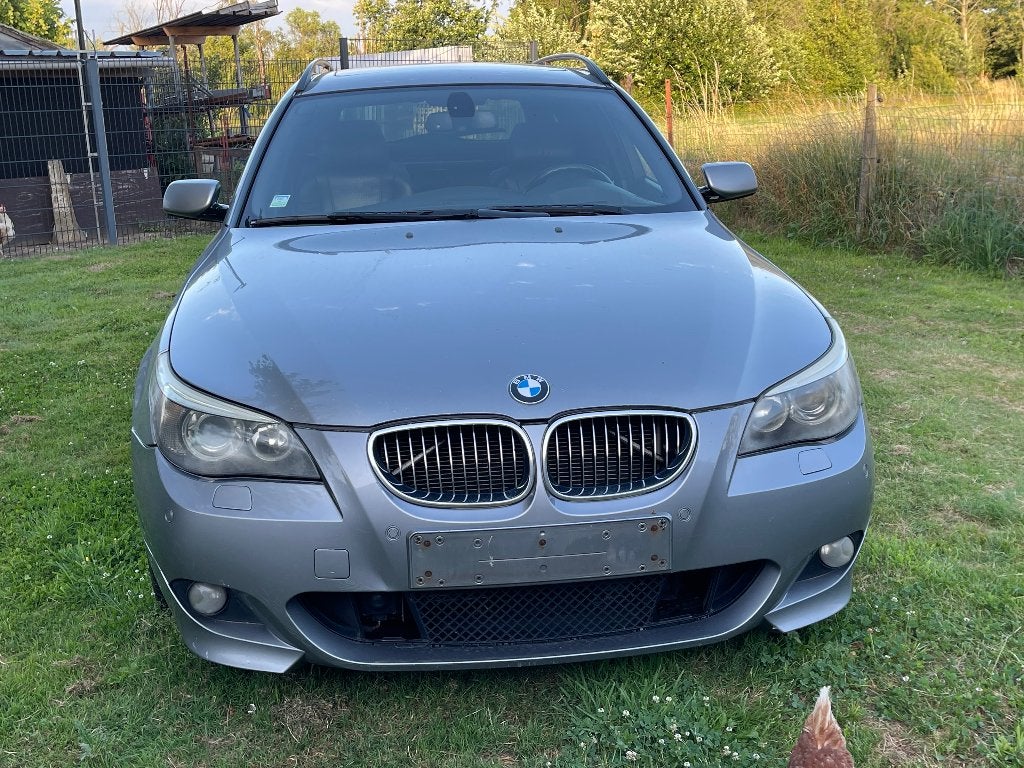 BMW 530 D LICHTE VRACHT. LEES BESCHRIJVING!!!, Autos, BMW, Cuir, Argent ou Gris, 2 places, 5 portes