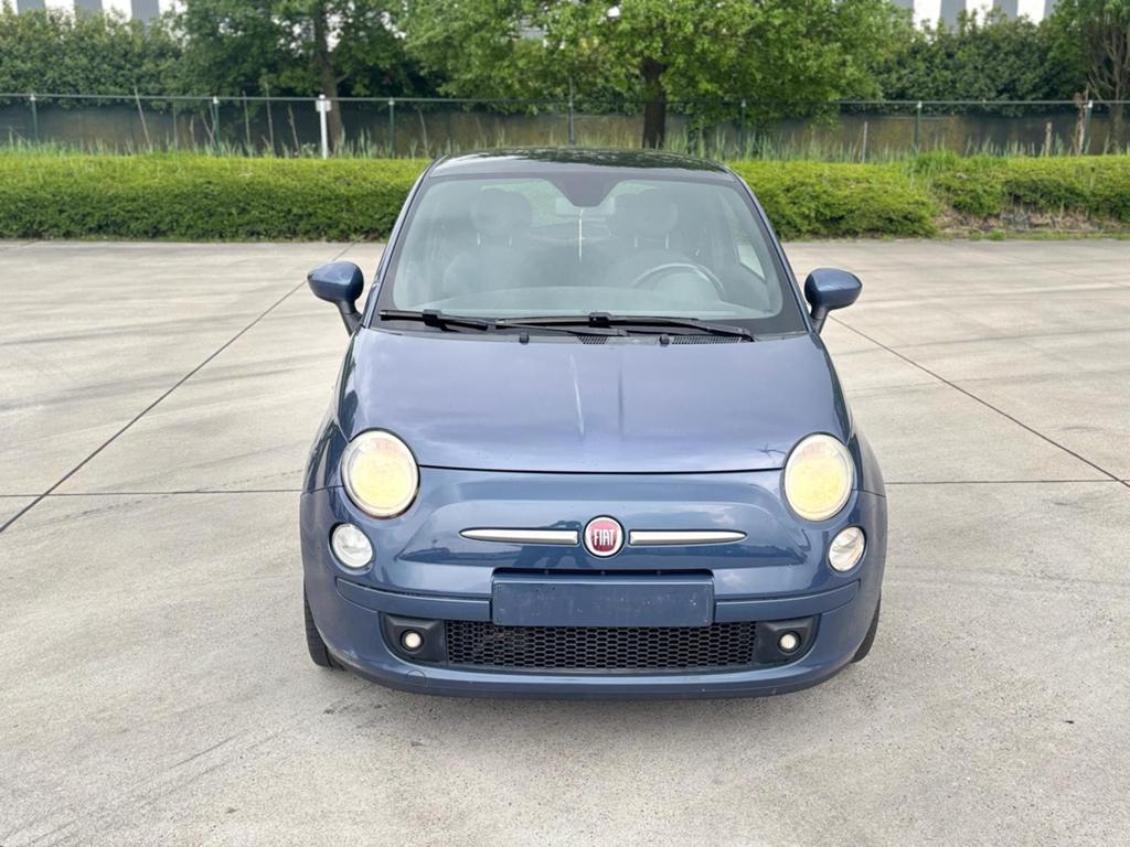 Fiat 500 twinair (2012) te koop – 164.000 km – 0.9i benzine, Auto's, Euro 5, Leder, Particulier, Radio