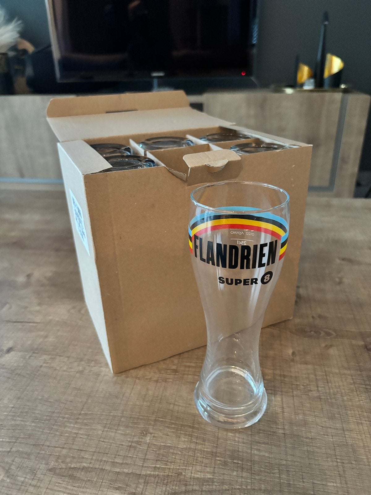 6 Flandrien Bierglazen, Enlèvement, Neuf