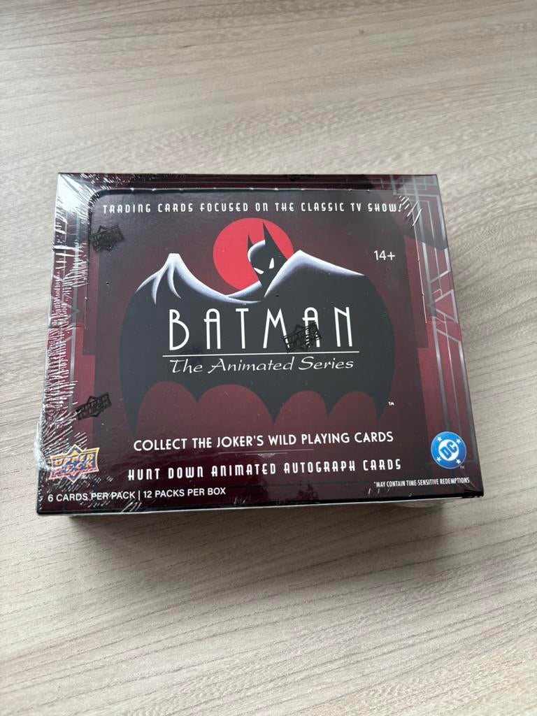 Batman The Animated Series Cards Hobby Box Upper Deck 2026, Ophalen of Verzenden, Zo goed als nieuw
