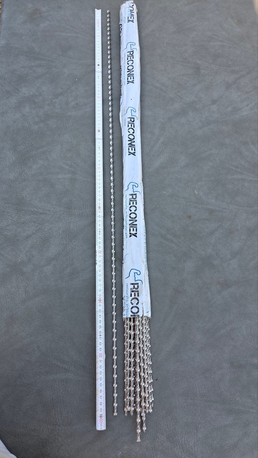 Reconex RVS Spiraalankers 8 mm (Lengte 1m), Ophalen