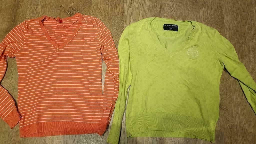diverse truien Esprit en Scapa Sports maat Smal - medium, Geel, Ophalen of Verzenden, Maat 36 (S), Gedragen