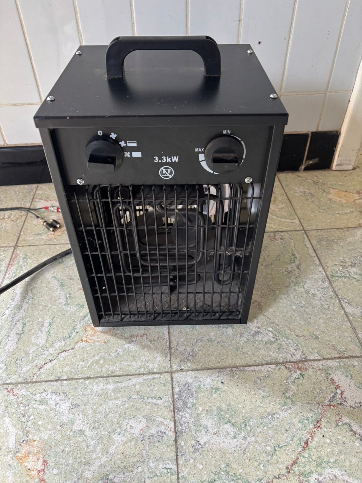 Sencys Elektrische Werkplaatskachel 3300W, Enlèvement