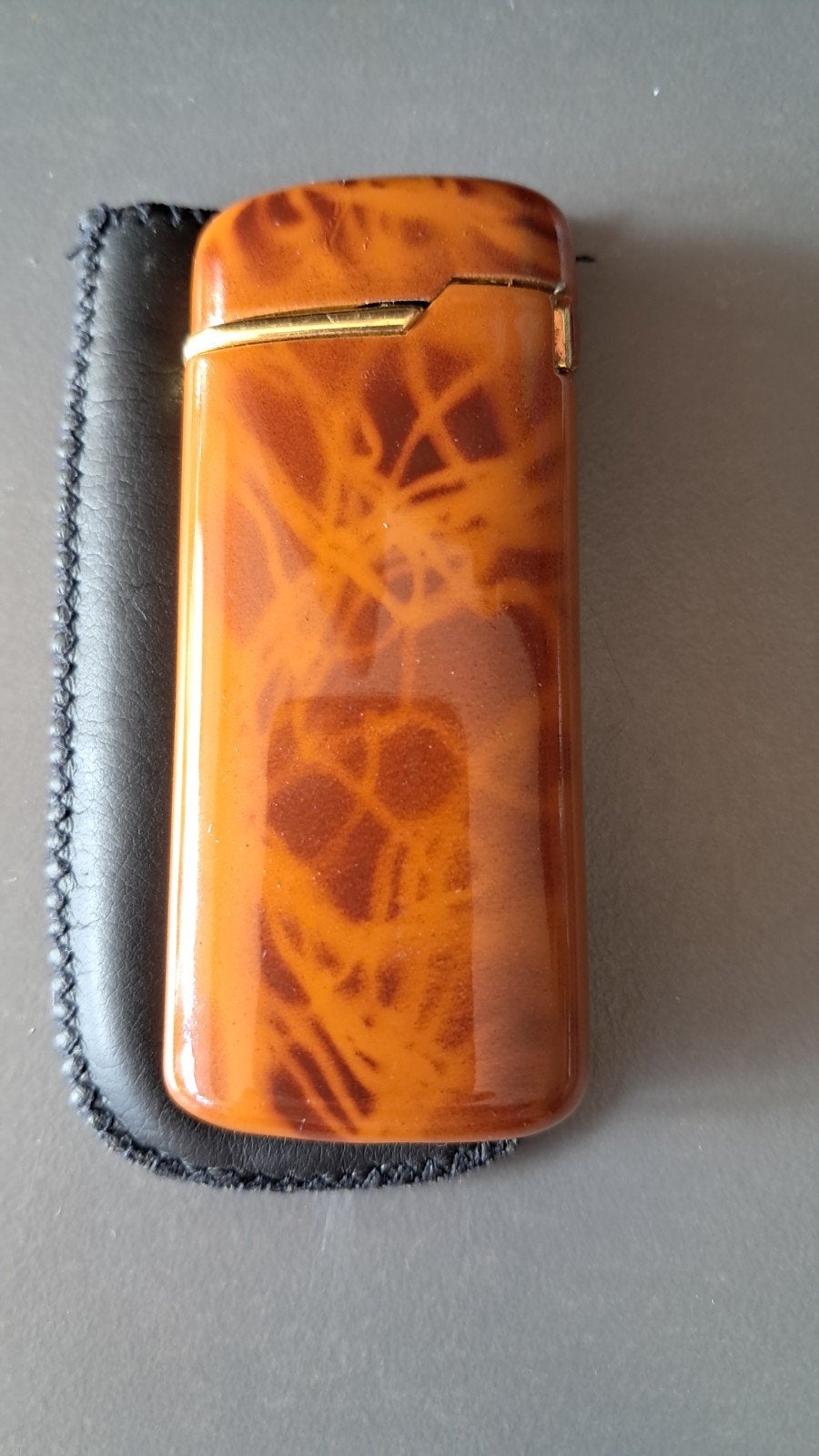 Mooie AANSTEKER met etui, Ophalen, Aansteker