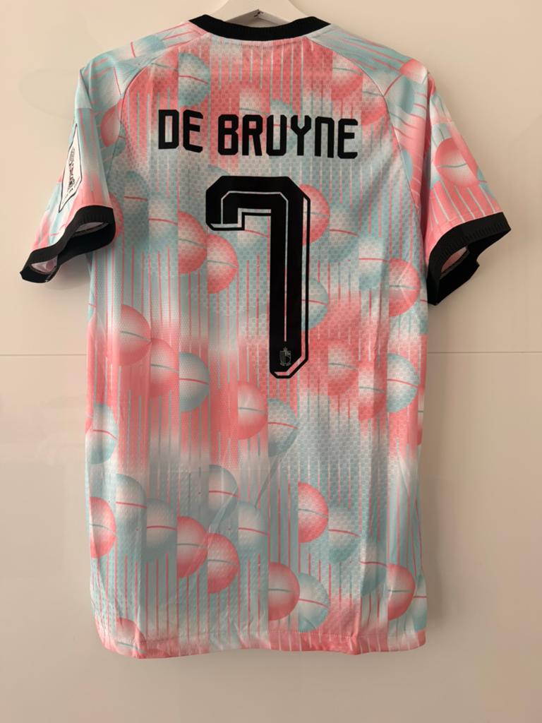 Kevin de bruyne #7 belgium world cup 2026 M, Sport en Fitness, Voetbal, Ophalen of Verzenden, Zo goed als nieuw