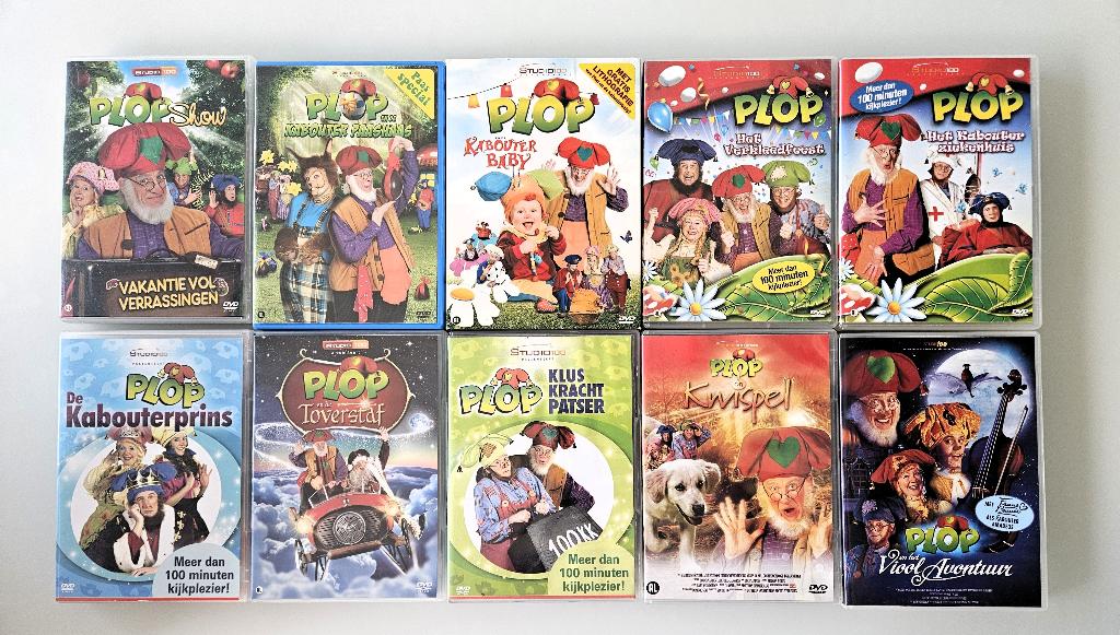 36 DVD 's Plop en Piet Piraat, Cd's en Dvd's, Ophalen of Verzenden