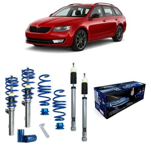 Kit Combiné Fileté Skoda Octavia 3 Combi (5E5) 13-19 2.0 RS, Auto diversen, Tuning en Styling, Ophalen