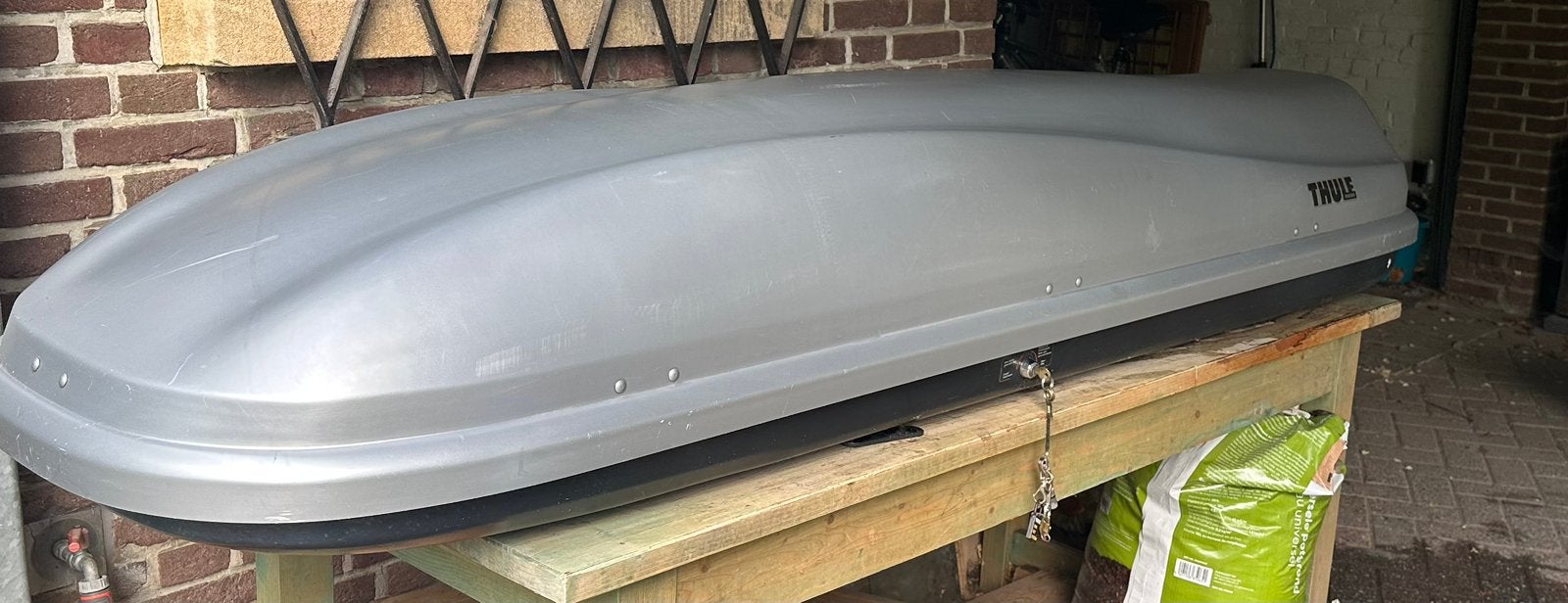 Thule dakkoffer, Auto diversen, Dakkoffers, Ophalen, Gebruikt