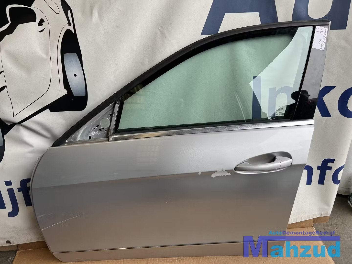 MERCEDES E KLASSE W212 Grijs links voor deur portier, Auto-onderdelen, Gebruikt, Mercedes-Benz AG, Deur, Mercedes-Benz