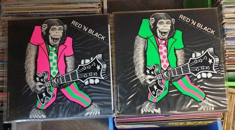 lp: Red 'n Black – Red 'n Black - hard to find as couple, Cd's en Dvd's, LP, Gebruikt, Speciale editie, Hard Rock