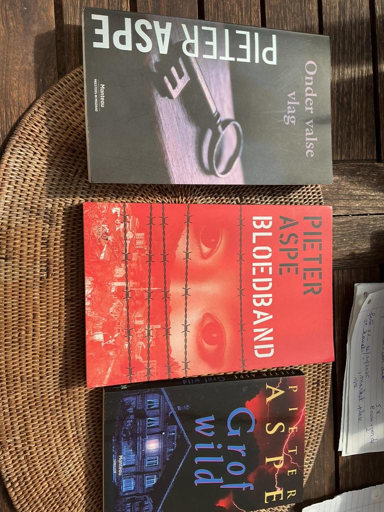 Pieter Aspe, Boeken, Ophalen