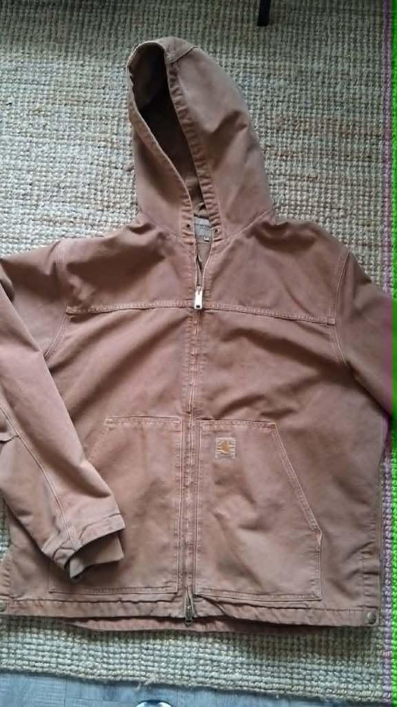 Tussenseizoenjas heren Carhartt XL, Kleding | Heren, Bruin, Carhartt, Maat 56/58 (XL), Ophalen of Verzenden