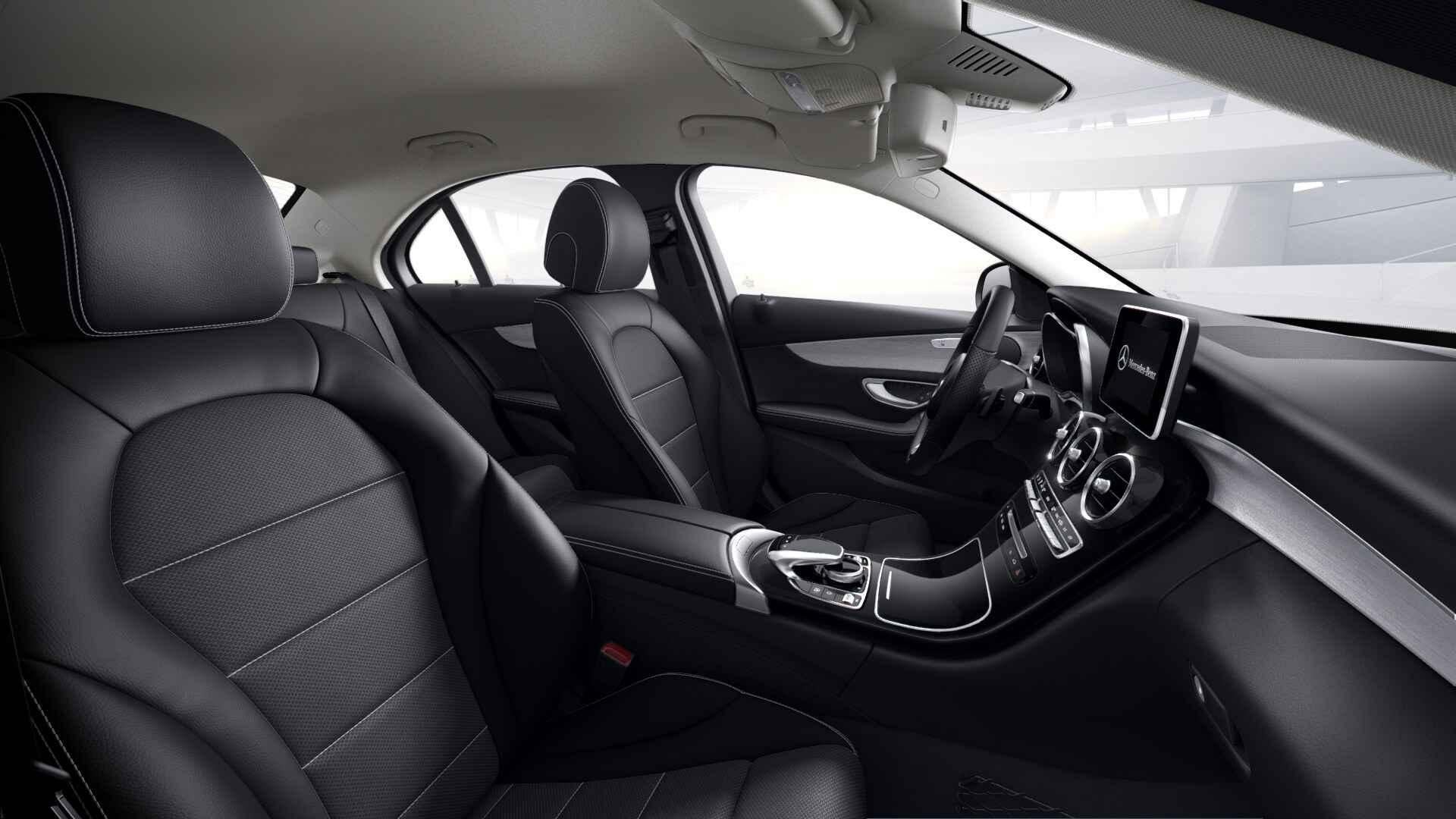 Mercedes-Benz C-Klasse 180 Berline Luxury Line | Verwarmde Z, Autos, Argent ou Gris, Achat, 1800 kg, 4 portes