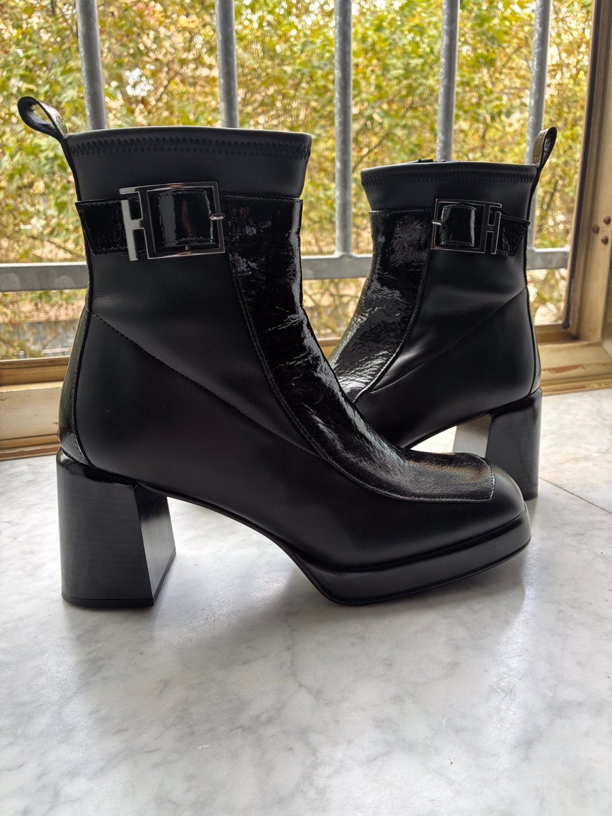 Bottines Hispanitas noires taille 40, Neuf, Enlèvement ou Envoi, Boots et Botinnes, Noir