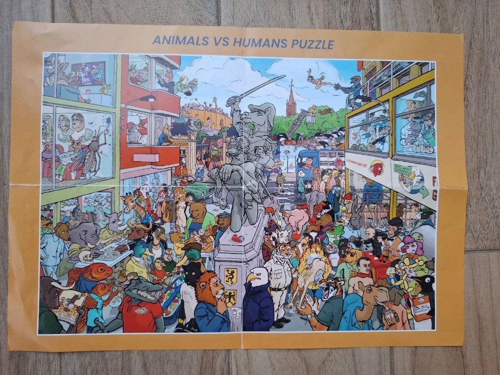 Puzzle de 1000 pièces, Hobby & Loisirs créatifs, Enlèvement, 500 à 1500 pièces, Comme neuf, Puzzle