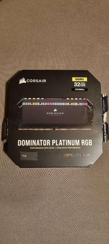 Corsair DDR5 32GB 6200MHz RAM, Informatique & Logiciels, Neuf, 32 GB, Enlèvement, Desktop