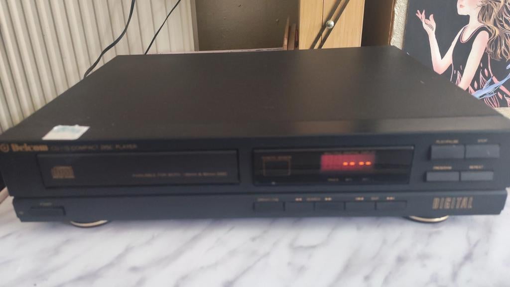 Lecteur CD Delcom Classe 1 avec objectif laser pour lire vos, Enlèvement ou Envoi, Utilisé, Analogique