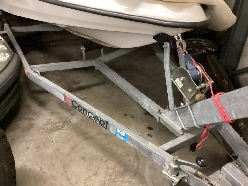 Trailer voor boot, als nieuw, Ophalen, Overige typen, Minder dan 6 meter, Zo goed als nieuw
