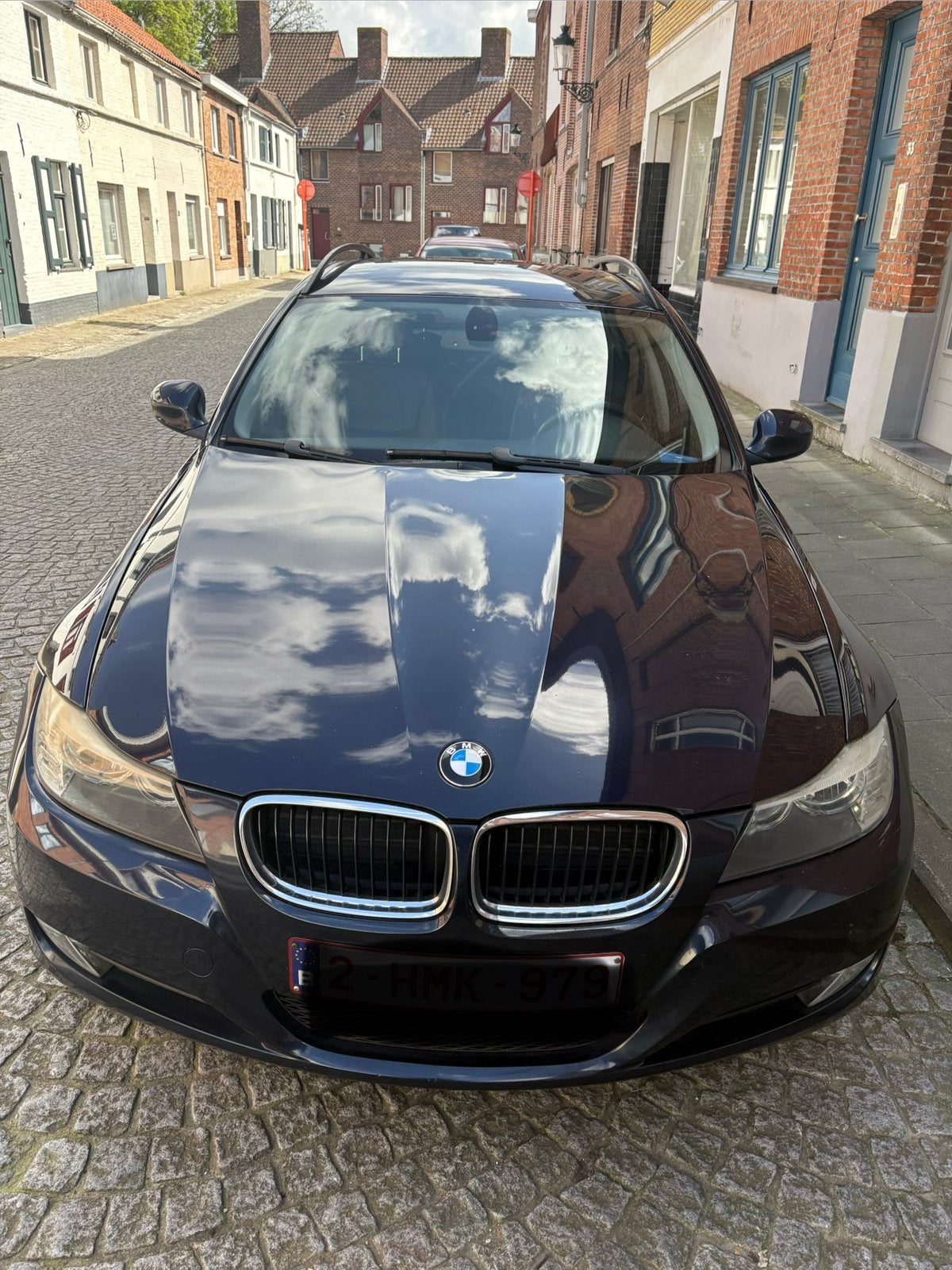 Rénovation de la BMW 318 D Touring BWJ 11/2008, euro 5, Autos, Cuir, Euro 5, Achat, Air conditionné