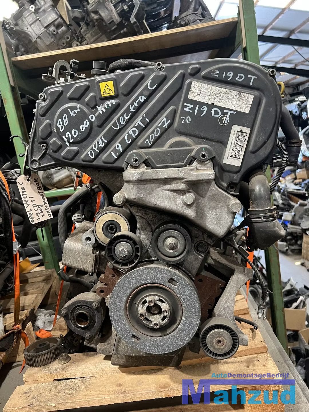 OPEL VECTRA C 1.9 CDTI Motorblok motor Z19DT, Gebruikt, Opel Automobile GmbH, Kontakt@opel-infoservice.de, Opel