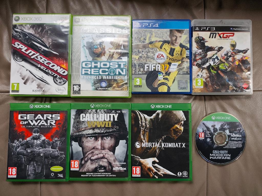 Lot 8 jeux divers PS3/PS4/Xbox One/Xbox 360, Consoles de jeu & Jeux vidéo, Enlèvement ou Envoi