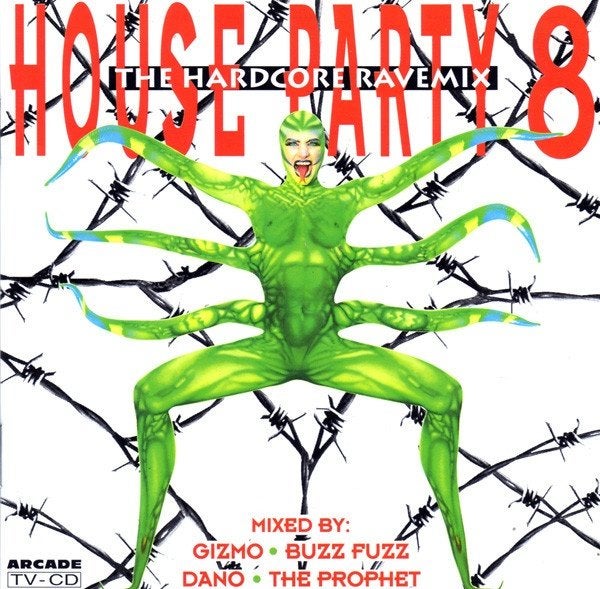 House Party 8 (The Hardcore Ravemix), Enlèvement ou Envoi, Comme neuf, Dance populaire