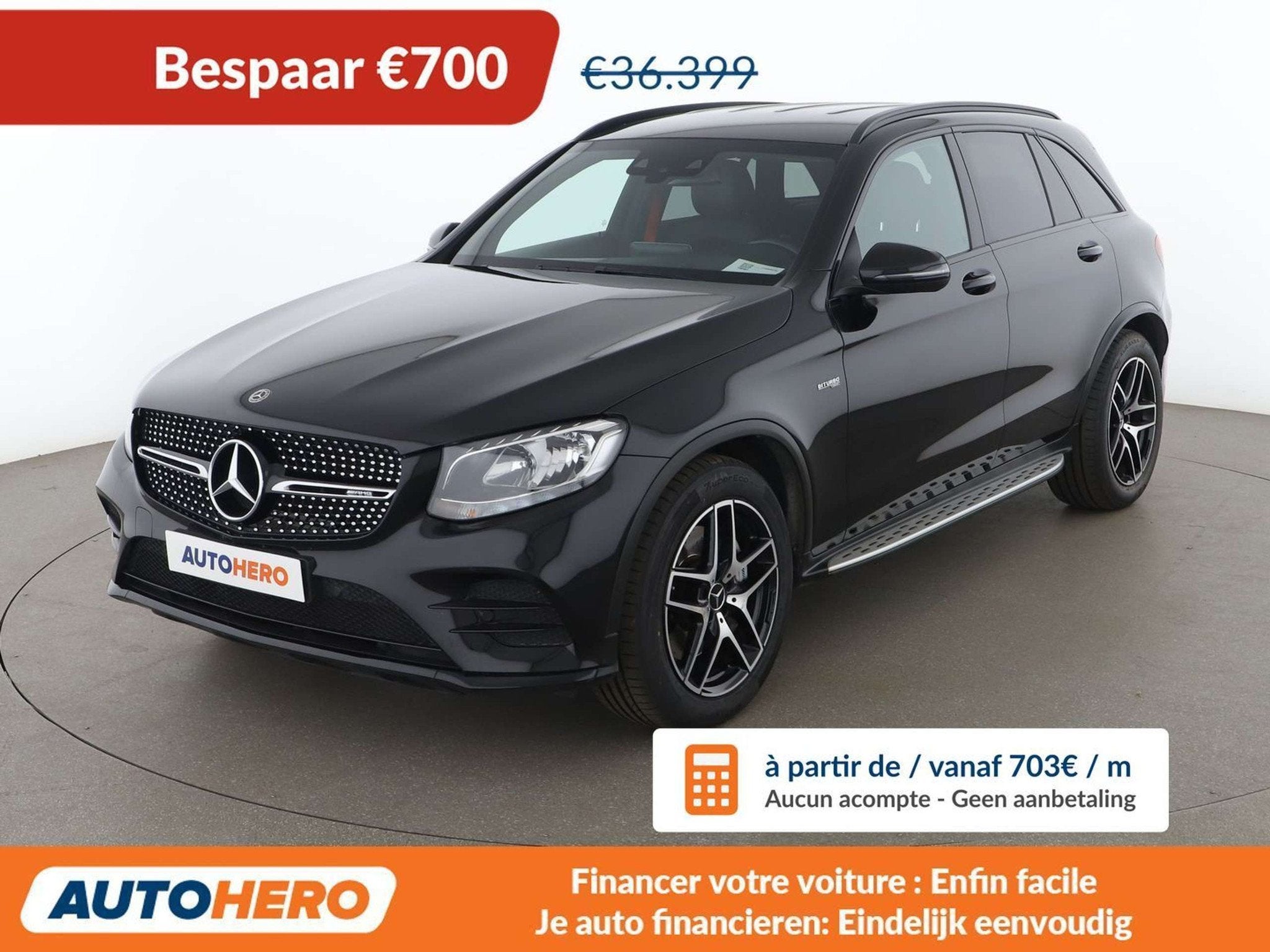Mercedes-Benz GLC 43 AMG GLC 43 AMG 4Matic (bj 2018), Auto's, Automaat, Gebruikt, Alcantara, GLC