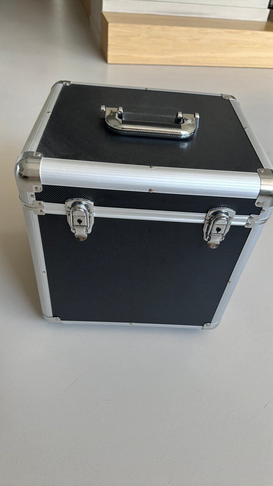 Opbergbox platen, Muziek en Instrumenten, Ophalen, Zo goed als nieuw