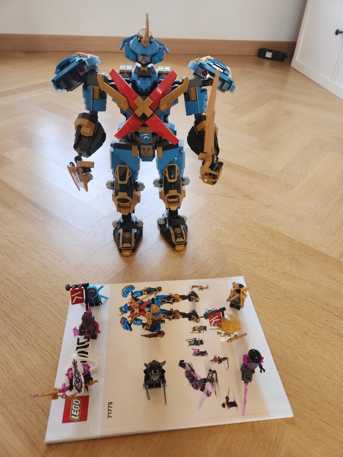 Lego Ninjago - Le Robot Samouraï X de Nya - 71775, Ophalen of Verzenden