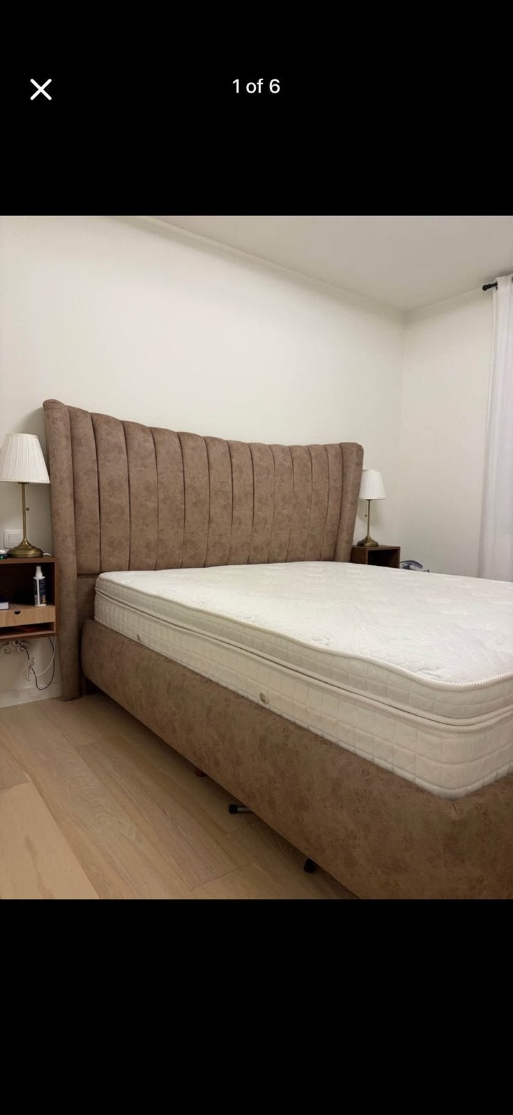 Mooie bed met opbergruimte + nieuw matras, Huis en Inrichting, Slaapkamer | Complete slaapkamers, Ophalen, Zo goed als nieuw