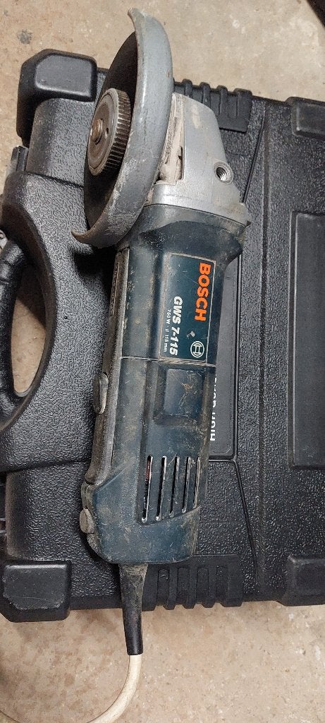 Slijpmachine Bosch, Ophalen, Gebruikt, 700 tot 1000 watt, Haakse handslijpmachine