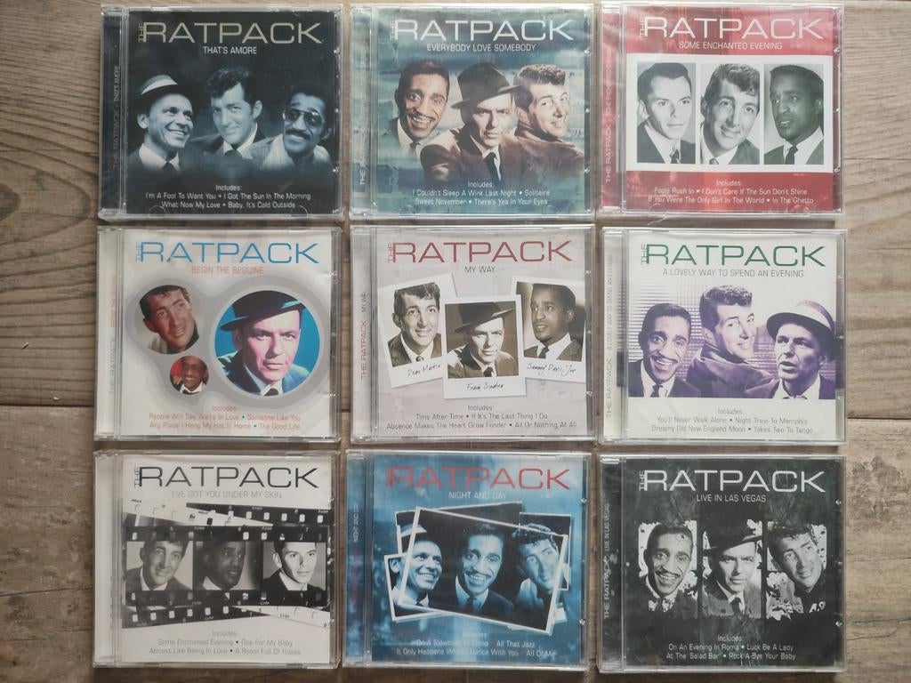10xCD: THE RATPACK (DEAN MARTIN, FRANK SINATRA, SAMMY DAVIS), Ophalen of Verzenden, Nieuw in verpakking