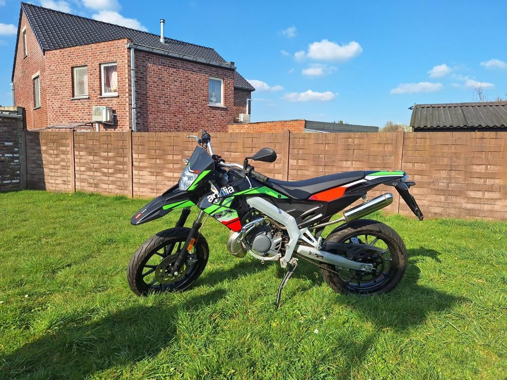 Aprilia SX50 Énergie verte, Enlèvement