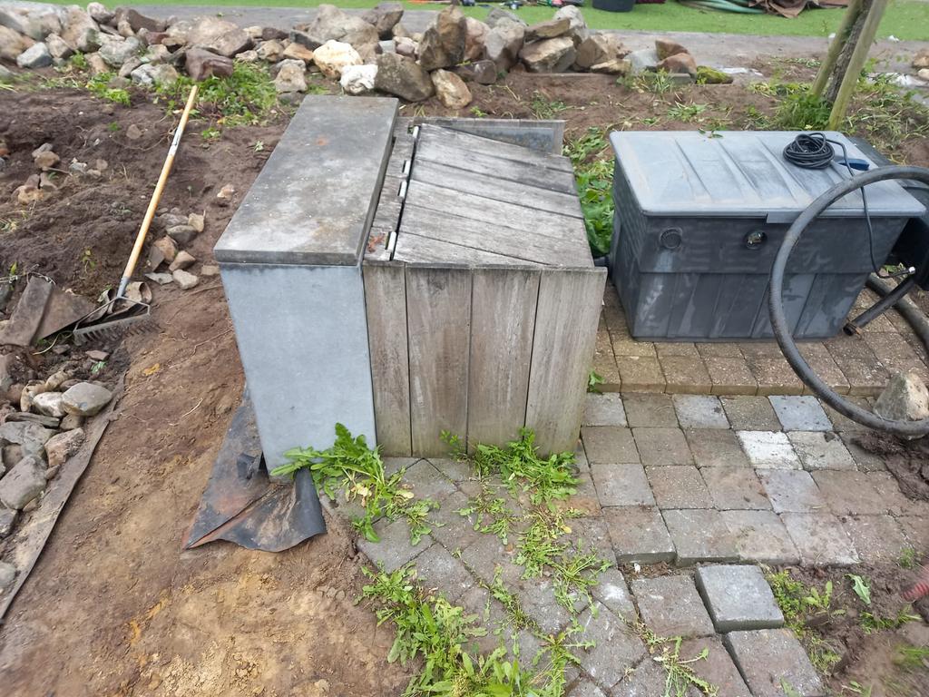 Waterval overloop - spillway, Tuin en Terras, Ophalen, Gebruikt, Vijverpomp