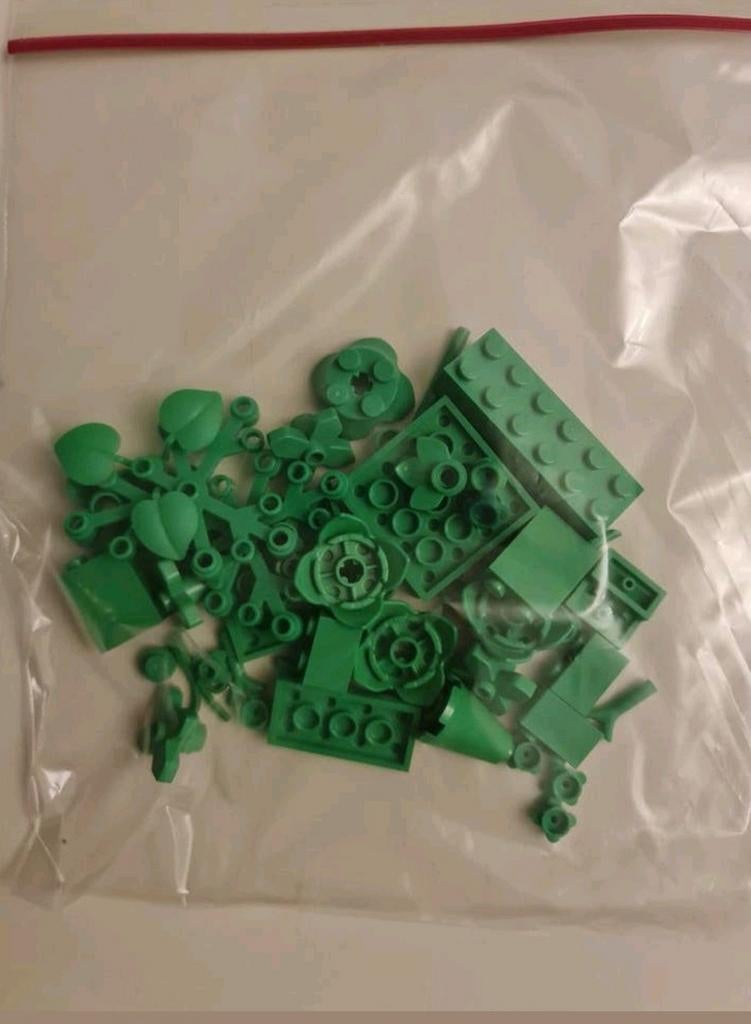 Lego losse onderdelen / blokken : groene tinten deel 2, Ophalen of Verzenden, Lego
