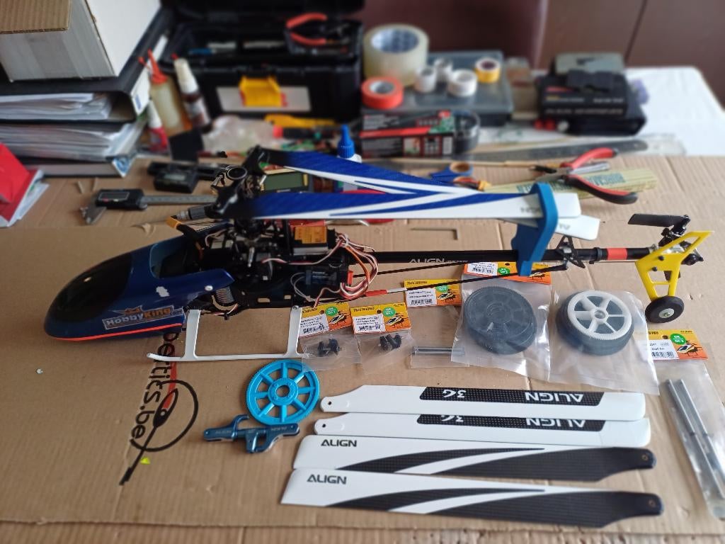 aligner 450 PRO, Enlèvement, Comme neuf, Électro, RTF (Ready to Fly)
