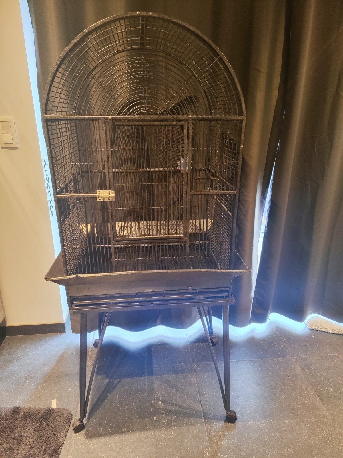 vogelkooi, Ophalen, Vogelkooi