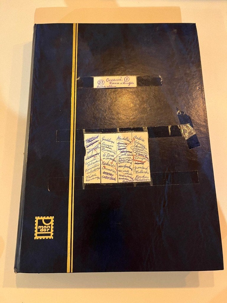 Postzegelalbum Franse Gebieden, Ophalen of Verzenden