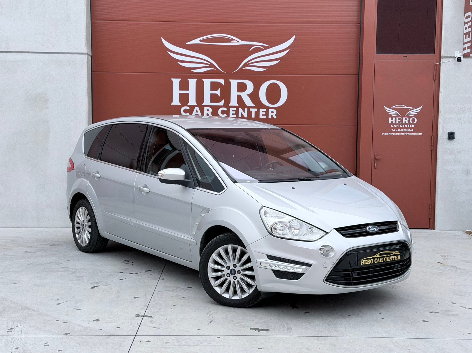 Ford S-Max 1.6EcoBoost 160pk Benzine/7 Plaatsen/Garantie !, Auto's, Voorwielaandrijving, Euro 5, Monovolume, 139 g/km