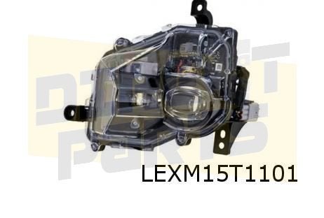 Lexus UX (3/19-) mistlamp Links voor Origineel! 8122076020, -, Verzenden, -, Nieuw