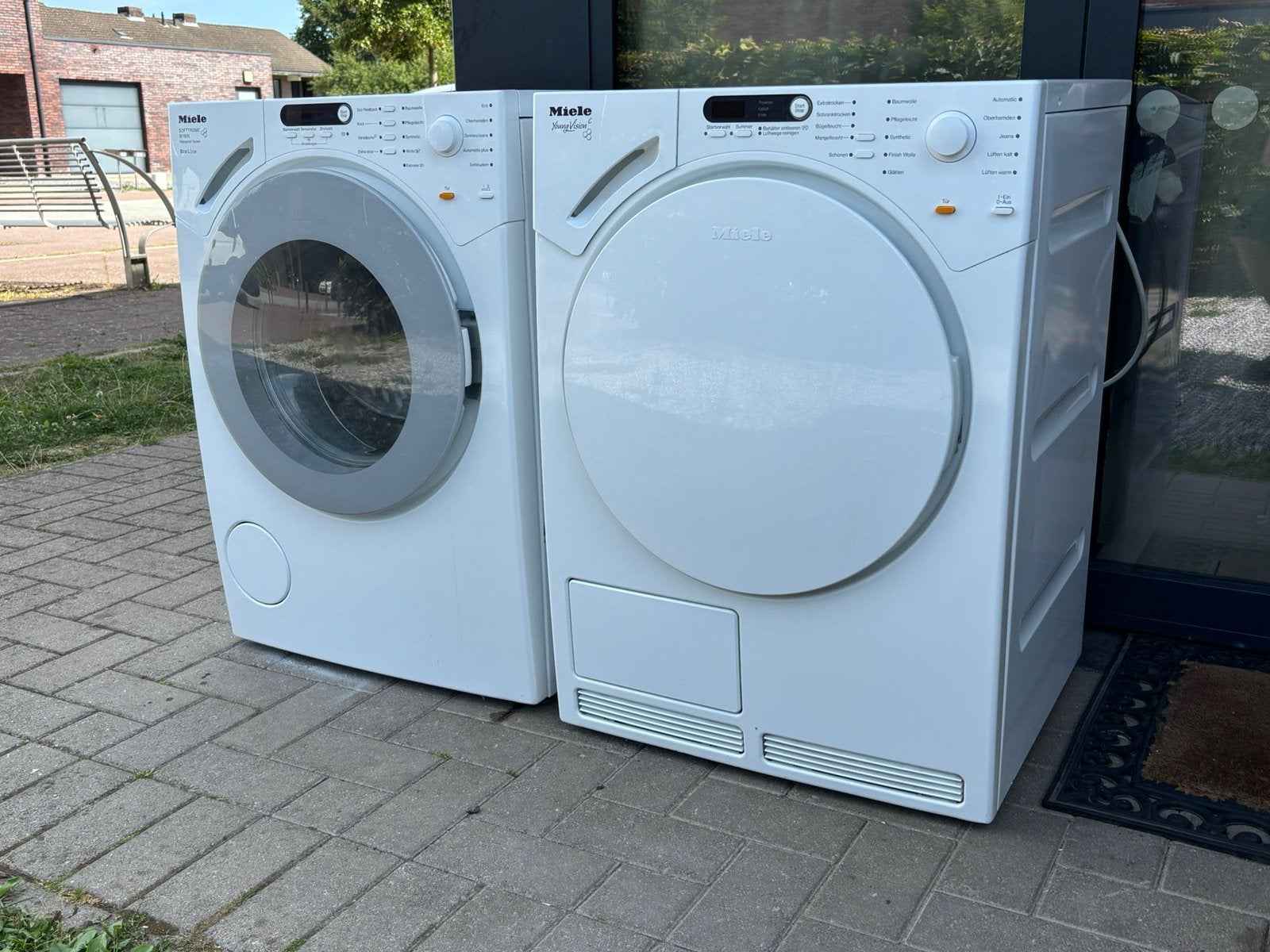 Wasmachine en droogkast Miele 8kg A+++, Elektronische apparatuur, Wasmachines, Ophalen, 8 tot 10 kg, Voorlader, Energieklasse A of zuiniger