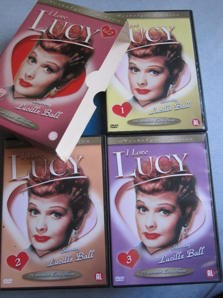 J'aime Lucy Vol. 2 (3 disques), Comprend un boîtier, Enlèvement ou Envoi, Anglais, Comédie